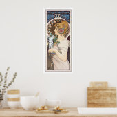 Veer - Alphonse Mucha - Art Nouveau Poster (Keuken)