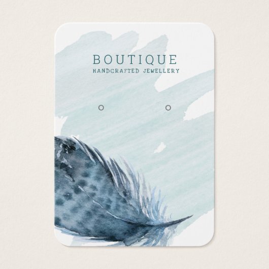 Veer borstelde Waterverf die Vertoning Verzamelen Visitekaartje (Voorkant)