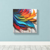 Veer Canvas Afdruk (Insitu (Houten vloer))