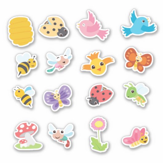 veer-collectie sticker (Voorkant)