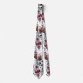 Veer, etnisch, boho. stropdas (Voorkant)