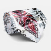 Veer, etnisch, boho. stropdas (Opgerold)