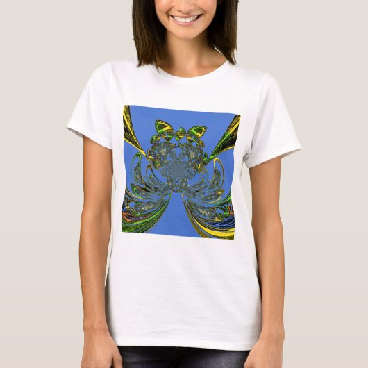Veer Fish Art Design T-shirt (Voorkant)