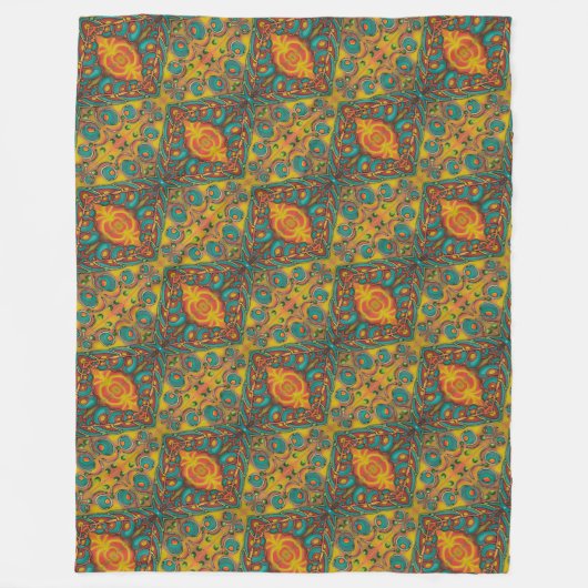 Veer Fleece Deken (Voorkant)