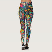 Veer Fun 3 Pop Mode Leggings (Achterkant)