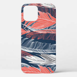 Veer graphics, mooi naadloos patroon. iPhone 12 hoesje