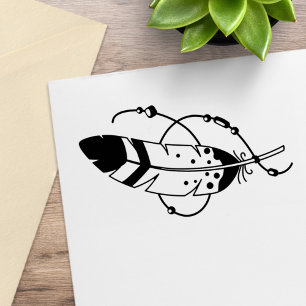 Veer Kralen Tribale Boho Amulet Rubberstempel