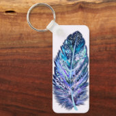 Veer Sleutelhanger - Aangepaste kleuren (Voorkant)