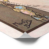 Veer van Alphonse Mucha -  Nieuw Poster (Hoek)