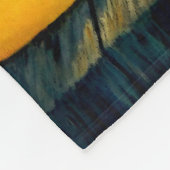 Veerbloembouquet, Lamb van God/wijn/kartooned Fleece Deken (Hoek)