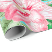 Veerbloemen, pinda's en insectenpatroon cadeaupapier (Rol Hoek)