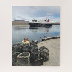 veerboot naar de islaie in Schotland Legpuzzel