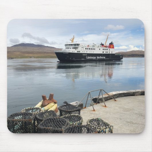 veerboot naar de islaie in Schotland Muismat (Voorkant)