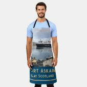 veerboot naar de islaie in Schotland Schort (Gedragen)