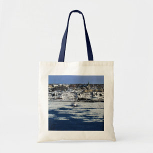veerboot op de rivier de Saint Lawrence, Quebec Tote Bag
