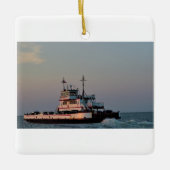 veerboot op het water keramisch ornament (Voorkant)