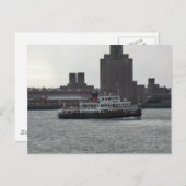 veerboot over de Mersey Briefkaart (Voorkant / Achterkant)