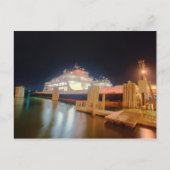 veerboot van het zilver op het eiland ocracoke briefkaart (Voorkant)