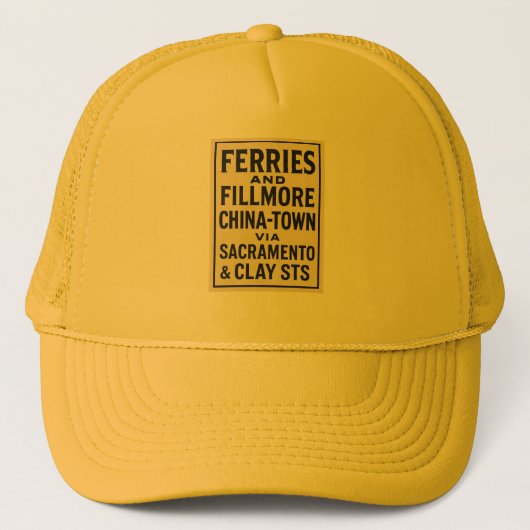 Veerboten en Fillmore Trucker Hat Trucker Pet (Voorkant)