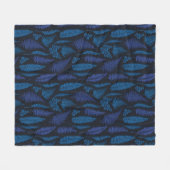 veerdiensten 2 fleece deken (Voorkant (Horizontaal))