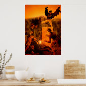 veerhefboom nummer 3 poster (Keuken)