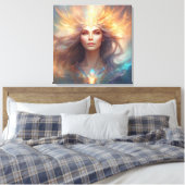 veerkracht canvas afdruk (Insitu (Slaapkamer))