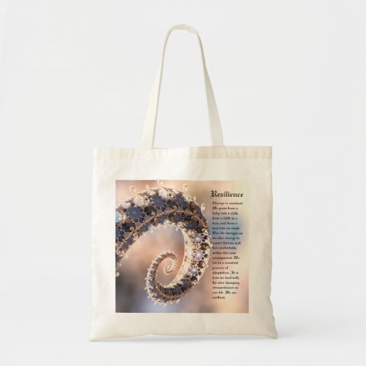 veerkracht tote bag (Voorkant)