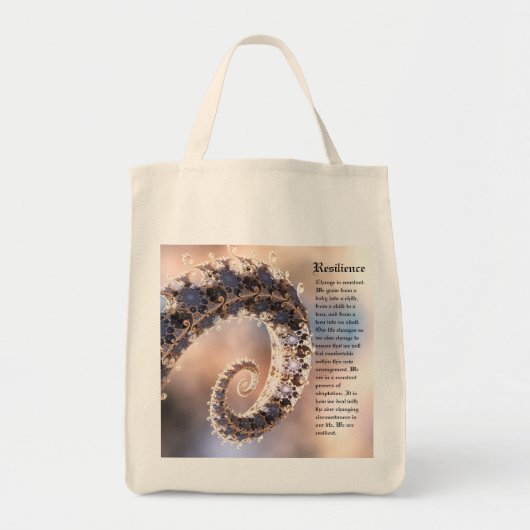 veerkracht tote bag (Voorkant)