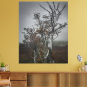 Veerkracht van de natuur: Tierra del Fuego Forest, Canvas Afdruk (Insitu (Woonkamer))