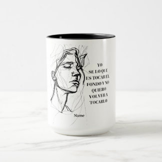 Veerkrachtige Spaanse Quote Koffiemok Mok