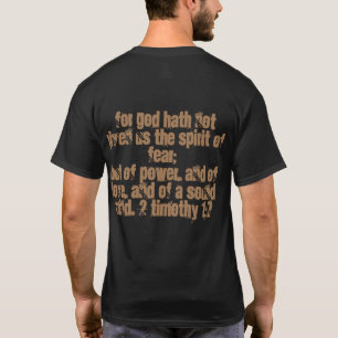 Veerloze Macho Evangelisme T-shirt