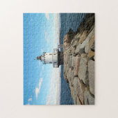 Veerpuntvuurtoren Zuid-Portland Maine Legpuzzel (Verticaal)