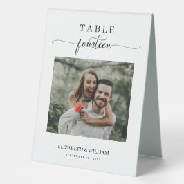 Veertien foto's van Elegance Script Wedding Table 
