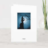 Veertiende verjaardag Violin Player Kaart (Achterkant)