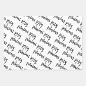 Veertig en verbazingwekkend - 40ste verjaardag inpakpapier vel (Voorkant 3)