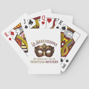 Veertig & Fabulous: La Serenissima Uitnodiging Pokerkaarten