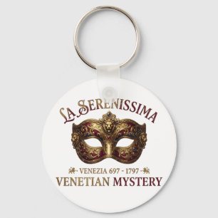 Veertig & Fabulous: La Serenissima Uitnodiging Sleutelhanger