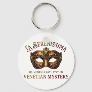 Veertig & Fabulous: La Serenissima Uitnodiging Sleutelhanger