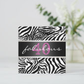 Veertig jaar uitnodiging (Staand voorkant)