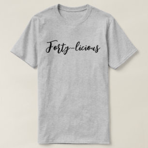 Veertig-legaal 40e verjaardagsfeestje voor vrouwen t-shirt