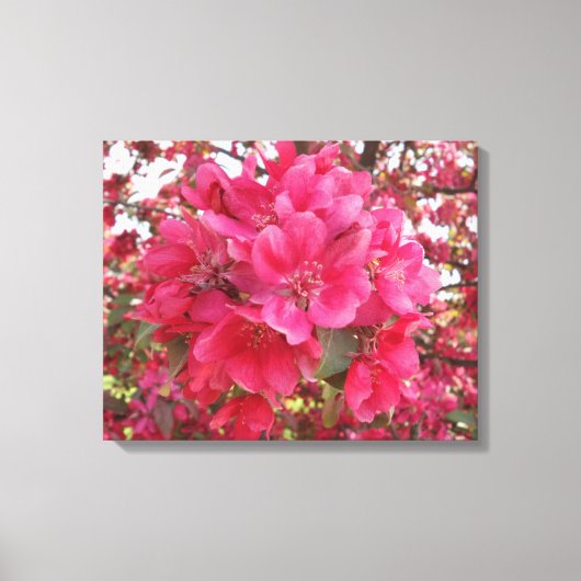 Veertijdbladercanvas Canvas Afdruk (Voorkant)
