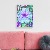 Veertuinbloemen Canvas Afdruk (Insitu (Woonkamer))