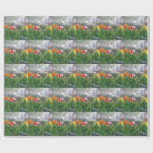 Veertulpen Cadeaupapier (Vlak)