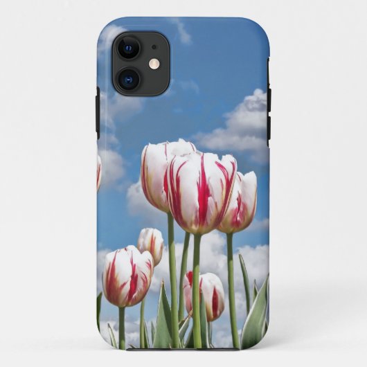 Veertulpen Case-Mate iPhone Case (Achterkant)