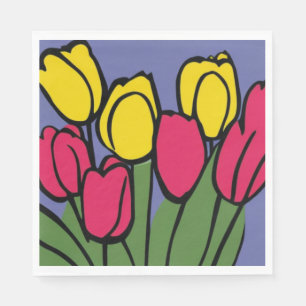 Veertulpen Servet