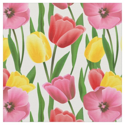 veertulpen stof (Close Up)