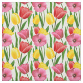 veertulpen stof (Swatch)