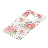 veerventilator kredietkaart flessenopener (Voorkant Gekanteld)