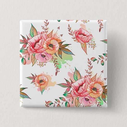 veerventilator vierkante button 5,1 cm (Voorkant)