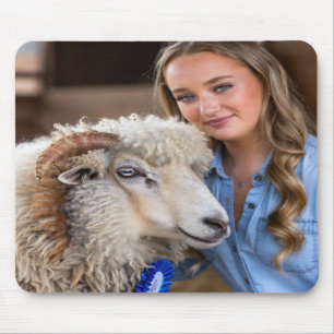 Veeshow Schaap Foto Aanpassen Muismat